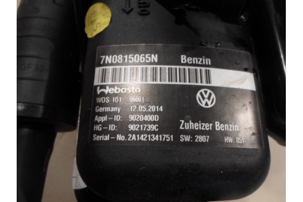 SHARAN ALHAMBRA 7N0 WEBASTO 7N0815065N Car type passenger cars