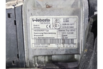 Webasto SEAT Alhambra II 7N 2010- Paradas de Calefacción 7N0815065M 5