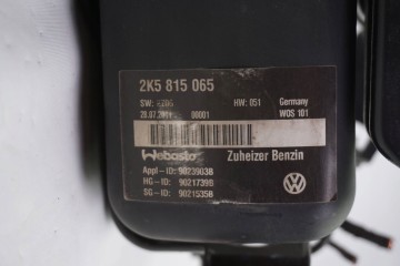 PARKING HEATER WEBASTO VW CADDY 2K5815065 9021739B Version European