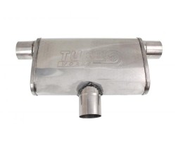 Rear Center Silencer 76mm TurboWorks LT 304SS 355mm TUNING SPORT