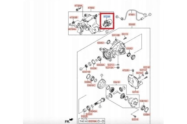 4WD DRIVE ACTUATOR OE 478103B520 HYUNDAI KIA ix35 KONA SANTA FE TUCSON Part manufacturer Hyundai OE