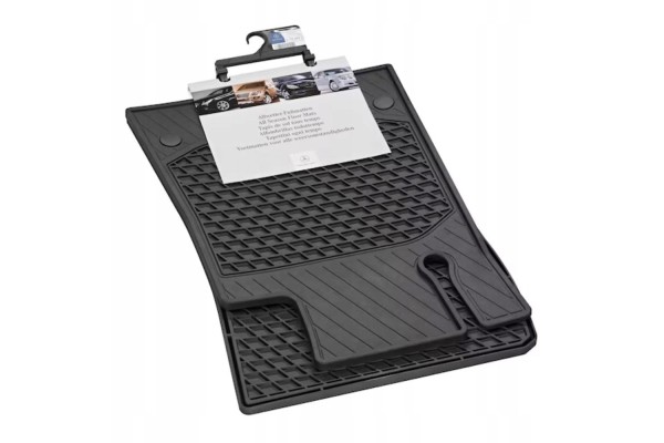 RUBBER MATS MERCEDES SLK SLC R172 MERCEDES OE A17268063019G33