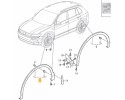 Mudguard rail left front Tiguan Allspace 2018 Part manufacturer VAG