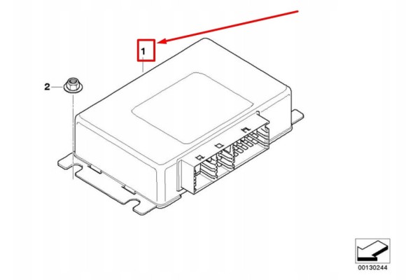 BMW X3 E83 Control unit for distribution 27607599883 Quality of parts according to GVO Q original with factory logo OEM OES