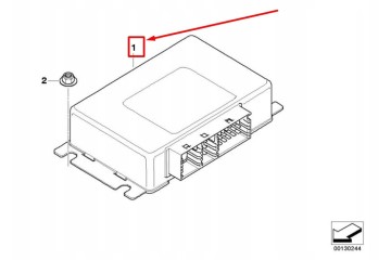BMW X3 E83 Control unit for distribution 27607599883 Quality of parts according to GVO Q original with factory logo OEM OES