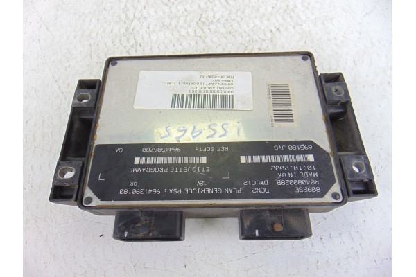 9644506780 CENTRALITA MOTOR UCE CITROEN JUMPY 1.9 D SX Furg. 2002 9644506780 155965 CITROEN - 2