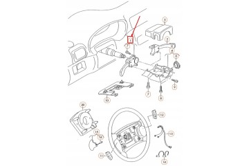 Interruptor de intermitentes y luces para AUDI A4 B5 Wagon 4D0953513D0