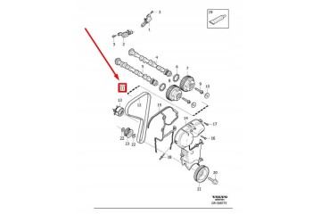 OE VOLVO VOLVO S40 TIMING BELT KIT Packaging status original