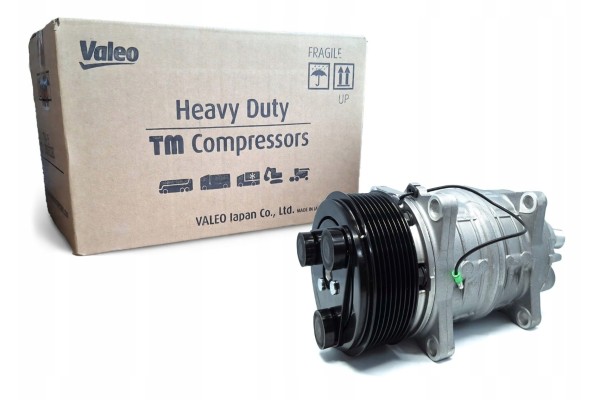 Air conditioning compressor Original Seltec Valeo TM15 12V 8PK straight 3 4x7 8