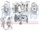 AIR CONDITIONING COMPRESSOR for RENAULT Grand Megane Scenic Part manufacturer Nissens