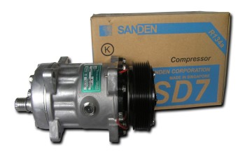Compressor compressor original Sanden 12V SD7H15 8027 air conditioning refrigeration New