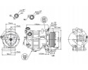 Compresor de aire acondicionado Nissens 89350