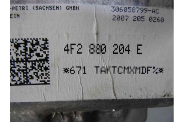 4F2880204E AIRBAG DELANTERO DERECHO AUDI A6 BERLINA (4F2) 2.7 TDI 2007 4F2880204E 163777 AUDI - 2