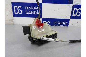 6 PIN CERRADURA PUERTA TRASERA IZQUIERDA CITROEN C4 BERLINA Business 2011 6 PIN 163993 CITROEN - 1