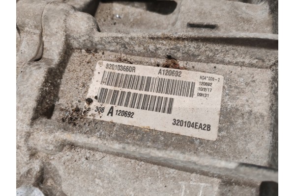 Transmission 1 6 DCI 320104ea2b Renault Kadjar 15 18 Car type passenger cars