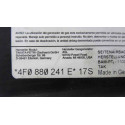 4F0880241E AIRBAG LATERAL IZQUIERDO AUDI A6 BERLINA (4F2) 2.0 TDI 2008 4F0880241E 164265 AUDI - 2