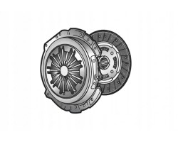 CLUTCH SET DISC PRESSURE 826747 VALEO AUDI