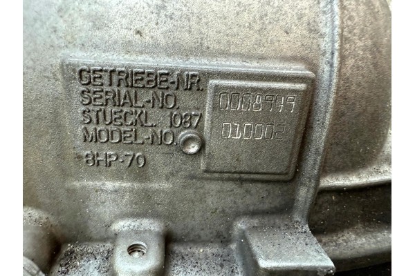 BMW F07 GT F10 F01 550i N63 GEARBOX AUTOMATIC 7600473 8HP 70 Car type passenger cars