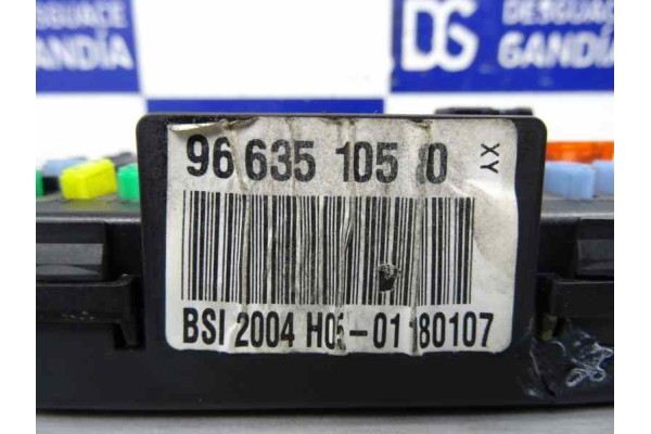 9663510580 CAJA RELES / FUSIBLES PEUGEOT 407