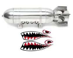 AIR RIDE AIR TANK 11 5L MILITARY LOOK ALUMINUM TA