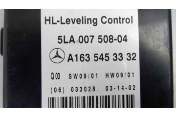 A1635453332 CENTRALITA FAROS XENON MERCEDES-BENZ CLASE ML (BM 163)