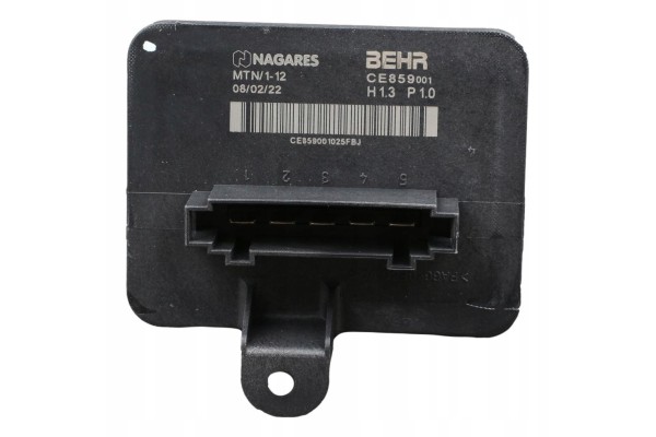OE INTERIOR FAN RESISTOR CITROEN C4 CACTUS PEUGEOT 308 II 1610497380 Catalog number of the part 1610497380