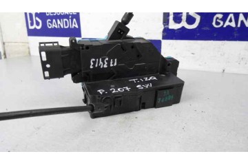4 PIN CERRADURA PUERTA TRASERA IZQUIERDA PEUGEOT 207 SW