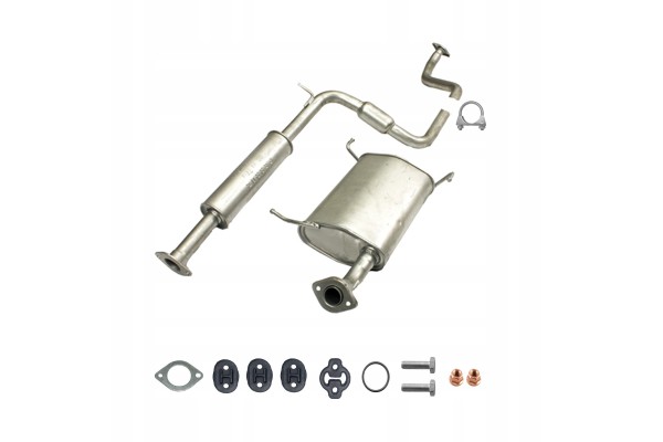 set of mufflers Nissan Primera P11 2 0