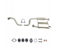 set of mufflers Nissan Primera P11 2 0 Part manufacturer no brand