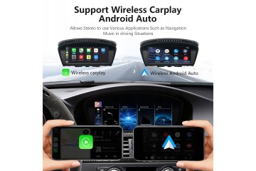 Radio multimedia Linux 8.9 para BMW E60 E90 CCC con Android Auto y Car