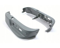 OE BMW GREY HOUSING SEAT COVER LEFT RIGHT E39 E38 52107058009