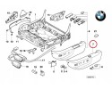 OE BMW GREY HOUSING SEAT COVER LEFT RIGHT E39 E38 52107058009 Part manufacturer BMW OE
