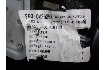 WEBASTO PARKING HEATER 9859886780 TT EVO PEUGEOT TRAVELLER 2 0HDI 25R Catalog number of the original WERSJA EUROPEJSKA EUROPA EU