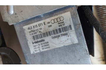 PARKING HEATER WEBASTO AUDI Q7 4L 4L0815071E Car type passenger cars