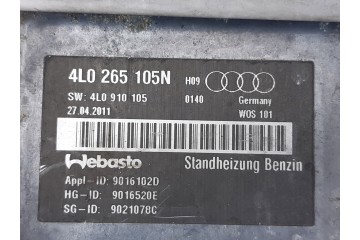 AUDI Q7 4L LIFT 3 0 TFSI WEBASTO 4L0265105N 4L0910105 Version European