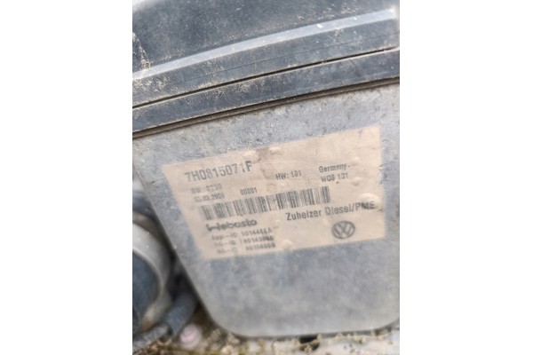 VW T5 PARKING HEATER WEBASTO HEATER 7H0815071F Part manufacturer Volkswagen OE