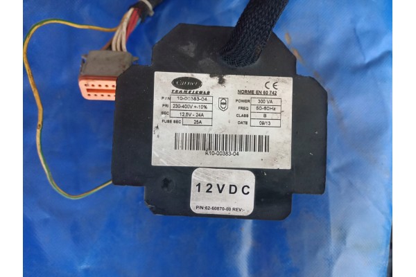 CARRIER ZEPHYR INTEGRA 10 00383 04 12V REFRIGERATION TRANSFORMER