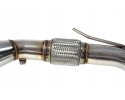 Downpipe Audi A3 S3 VW Golf R VII 2 0TFSI KAT Catalog number of the part MG DP 074