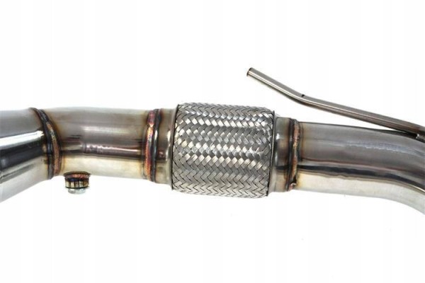 Downpipe Audi A3 S3 VW Golf R VII 2 0TFSI KAT Catalog number of the part MG DP 074