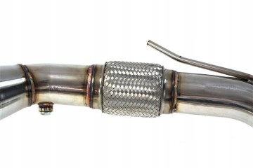 Downpipe Audi A3 S3 VW Golf R VII 2 0TFSI KAT Catalog number of the part MG DP 074