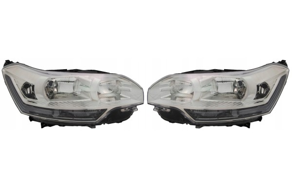 HEADLIGHTS FRONT SET LEFT RIGHT CITROEN C5 RD TD 01 08 09 10