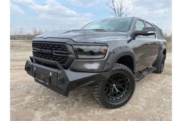 DODGE RAM 1500 2019 2024 LAMPS ASYMMETRIC SMOKED GLASS LAMP