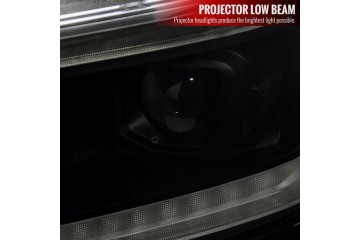 DODGE RAM 1500 2019 2024 LAMPS ASYMMETRIC SMOKED GLASS LAMP Car type 4x4 SUV passenger cars