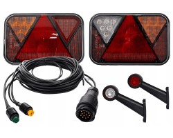 Trailer Light Kit LED Rear Lamps LED Marker Lamps 5 5m Beam