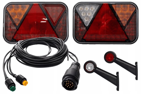 Trailer Light Kit LED Rear Lamps LED Marker Lamps 5 5m Beam