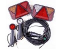 Trailer Light Kit LED Rear Lamps LED Marker Lamps 5 5m Beam Version European