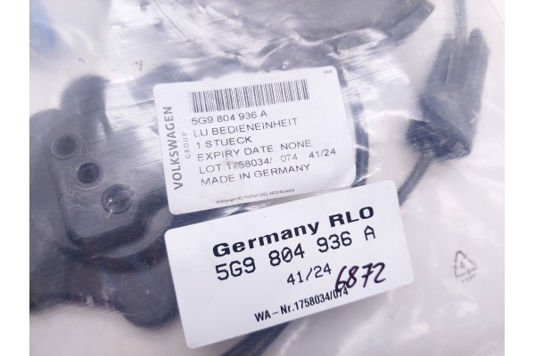 VOLKSWAGEN GOLF VII 7 HOOK LINE PULL BOWDENA 5G9804936A Part manufacturer Volkswagen OE