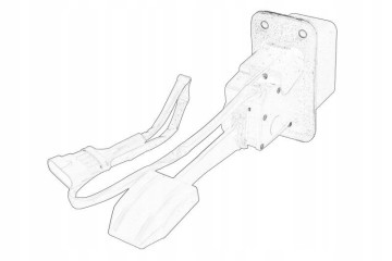 Acceleration pedal electronic OE IVECO 42583229