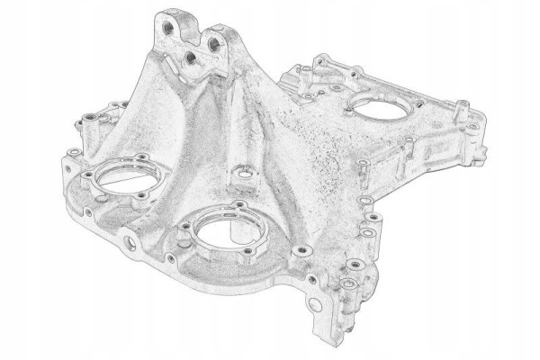 Timing housing cover FORD C MAX II 1 0 10 12 06 19 OE FORD 2300737