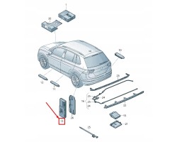 VW AUDI SEAT SKODA Tailgate Controller 5Q0959107P